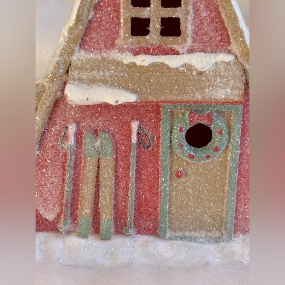 Target BP Christmas Light Up LED Village SKI LODGE - Picture 2 of 5